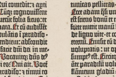 Страница из Библии Гутенберга (F. 6r)